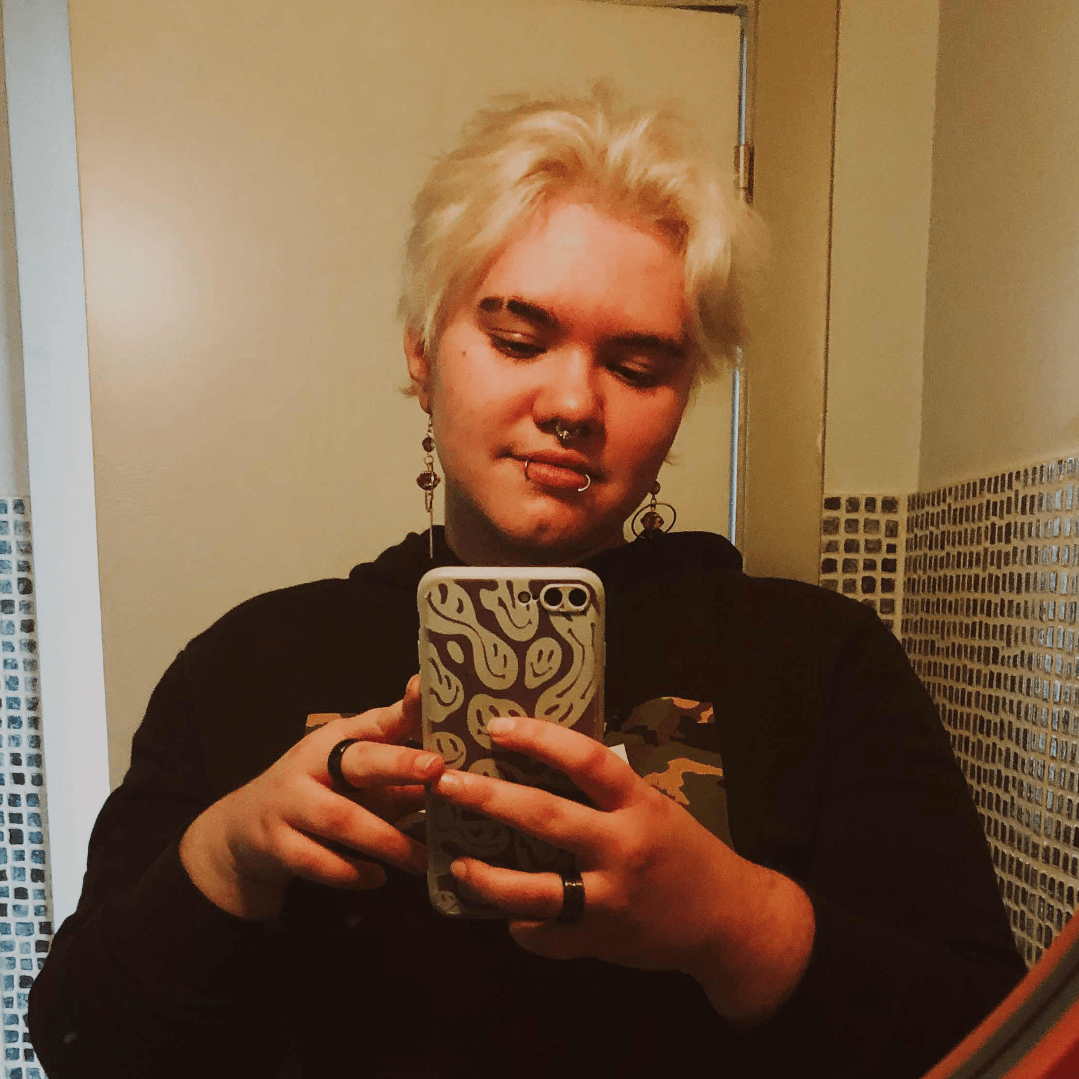 My picture, a picture of my face.